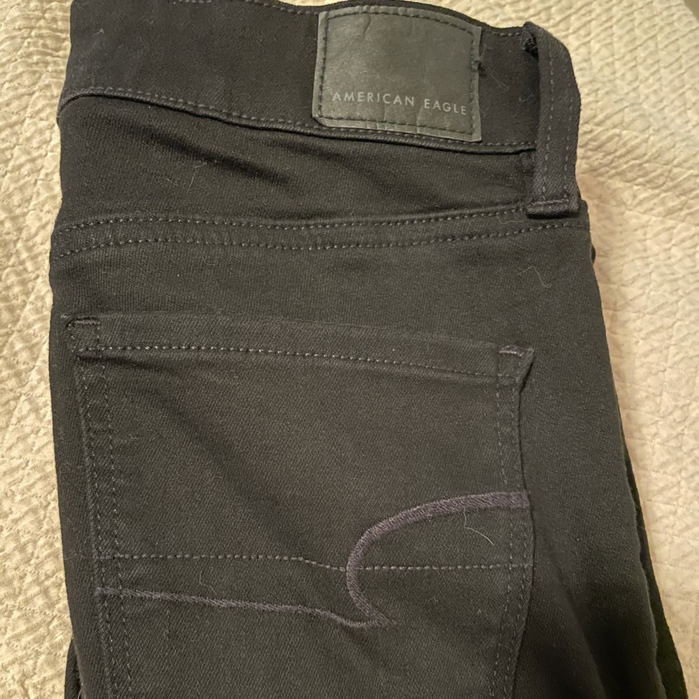 Black jean jeggings